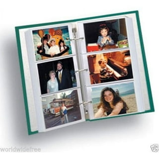 Graphic Image 3-Ring Large Binder Page Refill for 4 x 6 Photos