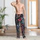 thumbnail image 2 of Balery Paisley Pantalones de pijama para hombre, pijama ultraligero, pantalón de descanso-Small, 2 of 6