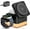 Black, variant on for iPhone Nightstand Charging Station,15W 3 in 1 Wireless Phone Charger Stand with Night Lamp, Travel Foldable Magnetic Cube Magsafe Dock for iPhone 17 16 15 14 13 12 Series/Apple Watch/Airpods