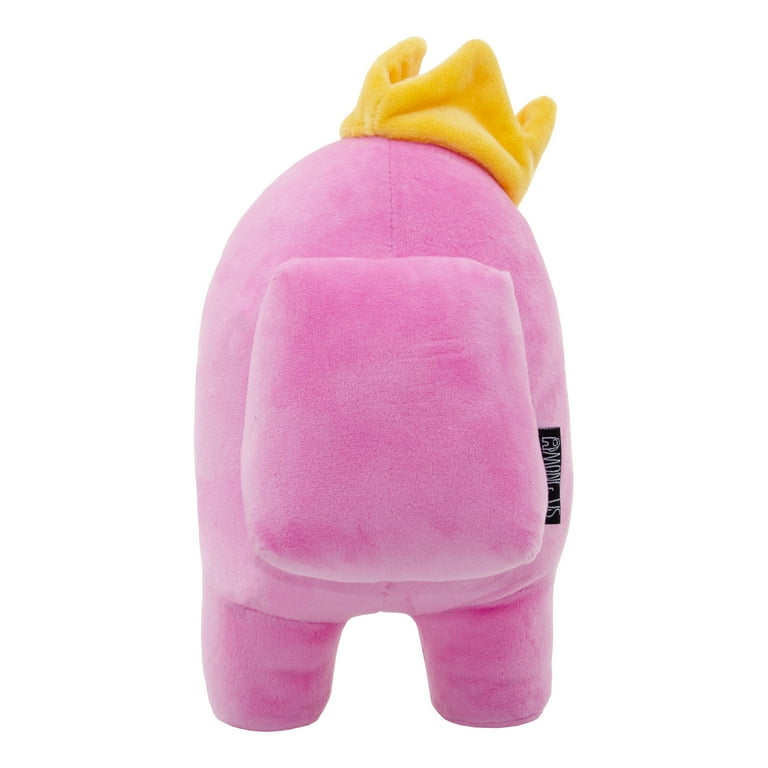 Among Us Official- 12-Inch Super-Soft Squishy Plush - Pink