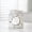 White, variant on Modern Ceramic Aroma Diffuser with Candle Holder  Stylish Black and White Speckled Design for Home and Spa Decor