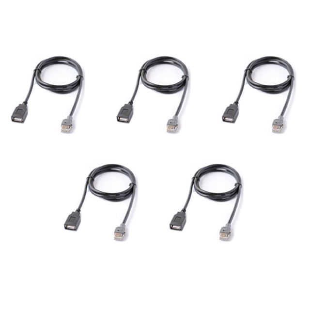 5X Unité Centrale Multimédia de Voiture Câble Adaptateur USB pour MISTRA