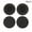 Black, variant on 4Pcs/set Stethoscope Cover Head Diaphragm Protector Replacement Parts Accessories Sleeve Silicone Cover