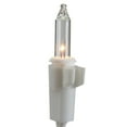 thumbnail image 2 of Northlight Mini Christmas Lights with Clips for Outdoor Decorations - Clear - 25' White Wire - 100ct, 2 of 3