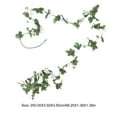 thumbnail image 2 of GOOHOCHY Rose Garlands for Decoration Faux Baby 250.00X3.50X3.50CM White, 2 of 8