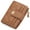 Brown, variant on Miroddi Small Wallet for Women Slim Bifold Leather Credit Card Holder Cute Wallets Zipper Pocket Coin Purse with ID Window