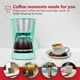 thumbnail image 4 of Cafetera Holstein Housewares HH-0914701I, 5 tazas, color menta, 4 of 5