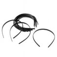 thumbnail image 3 of FOMIYES 12Ud Diademas Lisas Y Duraderas Negras De Plástico ABS Para Mujer En Y, 3 of 3