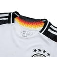 thumbnail image 5 of adidas Germany Men s Authentic Home Jersey 2024/25 (US, Alpha, Small, Regular, Regular, White), 5 of 6