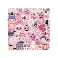 thumbnail image 3 of 50Pcs Cute Halloween Terror Sticker for Kids, Halloween Horror Cartoon Waterproof Vinyl Decal For Teen Girl Skateboard Notebook Phone Guitar Bike, 3 of 5