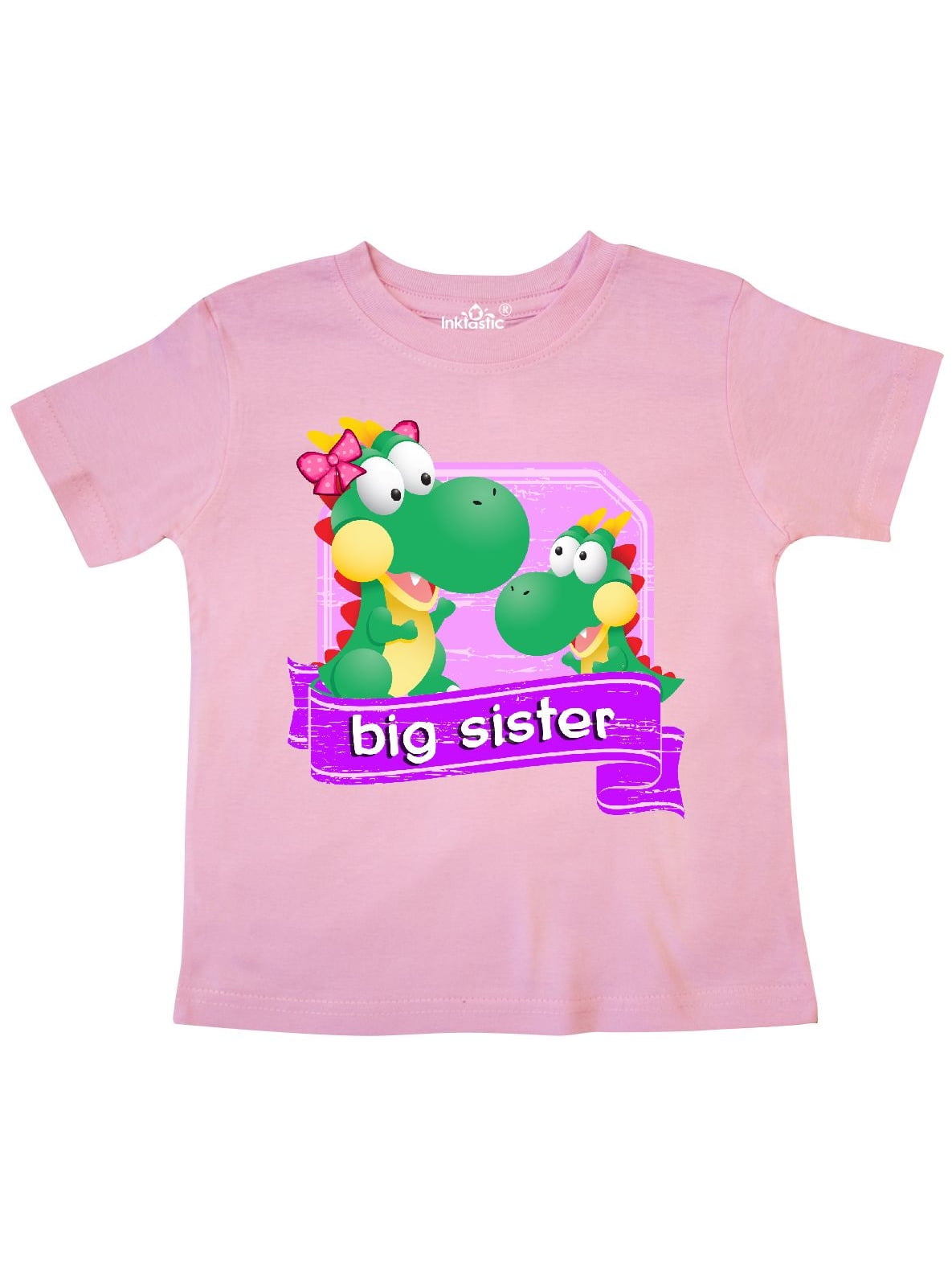 inktastic Big Sister Dragon Toddler T-Shirt