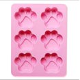 thumbnail image 1 of Molde de pata de perro, molde de silicona para refrigerios, chocolate, 1 of 5