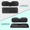 thumbnail image 4 of Fundas de asiento para carrito de golf NOKINS Diamond Vinyl para club car, 4 of 7