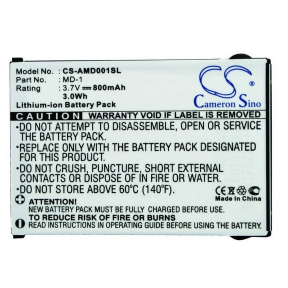 800mAh AMOI MD-1 Battery for MD-1