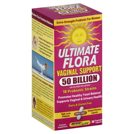 Renew Life Ultimate Flora Women's Vaginal 50B 30