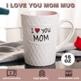 thumbnail image 3 of Taza de café Pilipalaboom I Love You Mom 480 ml de cerámica, 3 of 7