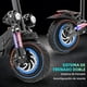 thumbnail image 4 of AJOOSOS X500 Patinete Eléctrico de Doble Motor, 48V 2000W, Velocidad Máxima de 64KM/H, Alcance de 64KM con Asiento Removible, 4 of 7