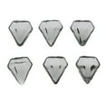 thumbnail image 2 of Esquirla 6 Pcs Clear Glass Bottle Charm Pendant DIY Craft Jewelry Making Gray, 2 of 7