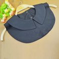 thumbnail image 2 of Cuello falso desmontable Alt Ropa Dickey suéter blusa media camisas para trajes de negocios ropa accesorios de ropa Black 2 Pack Eigraketly AP008266-04B, 2 of 5