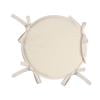thumbnail image 1 of Dvkptbk Coussin de Siège Extérieur Intérieur Coussins de Chaise Intérieur Extérieur Coussins de Chaise Ronds avec Attaches, Coussins Ronds pour Chaises de Salle à Manger Coussin de Siège Rond Coussins de Chaise de Jardin Ensemble pour Meuble, 1 of 3