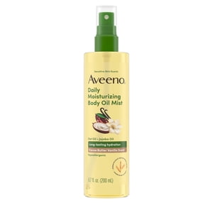 Aveeno Daily Moisturizing Body Oil Mist, Cocoa Butter Vanilla, 6.7 oz