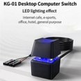 thumbnail image 4 of Computer Desktop Switch Start Power Button Extension Cable 5M Black, 4 of 5