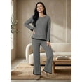 thumbnail image 2 of Conjunto de Suéter y Pantalón Acanalado Diseño Elegante y Versátil para Mujer, 2 of 5
