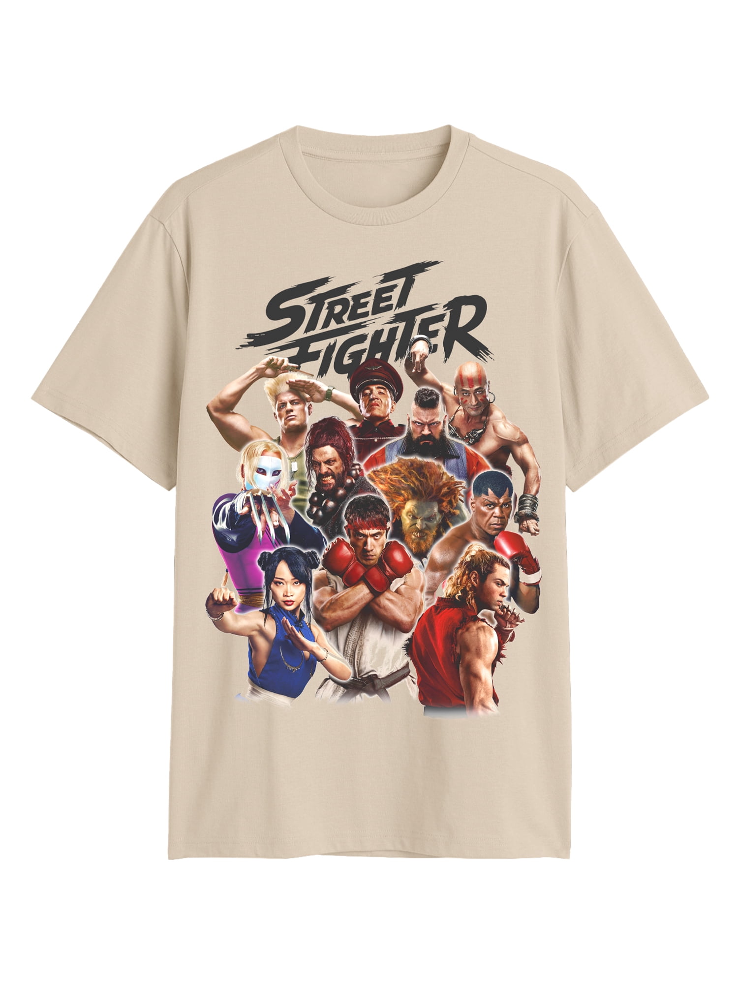 Street Fighter, Men's & Big Men's Graphic Tee, Group Shot, Sizes S-3XL