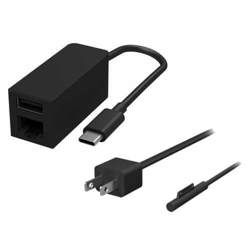 Microsoft Surface 65w Power Supply Surface Usb C To Ethernet Usb 3 0 Adapter Compatible With