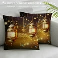thumbnail image 3 of ONETECH  Moon and Stars Throw Pillow Covers Yellow Decorative Pillow Cases Spring Decorative Cushion Covers, 3 of 5