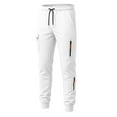 thumbnail image 3 of Mlzmgr Joggers for Men Running Casual Elastic Waist Drawstring Athletic Pants Solid Color with Pockets, 3 of 4