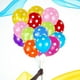 thumbnail image 2 of KAKOWELY 50 globos inflables de 12 pulgadas con lunares, ideales para decorar bodas, cumpleaños y fiestas (color aleatorio)., 2 of 4