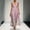 02-Pink, variant on Women Sleeveless Deep V Neck Ruched Waist Floral Print Chiffon Maxi Dress Flowy A Line Spring Summer Beach Wedding Guest Vacation Long Dress 01-Light Green XXL