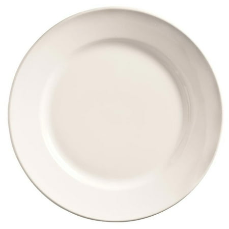 

1pc-World Tableware 840-425R-25 9\ Porcelana Round Wide Rim Plate 12\/Dozen