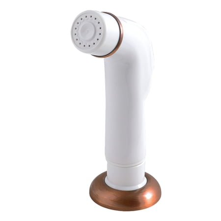 Kingston Brass KBS756SP Plastic Kitchen Faucet Side Sprayer in Antique Copper