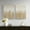42#Gold,MDF, variant on Wall Decals Sketch 2-piece Framed Glass and Matted Wall Art Set,Wall Mirrors