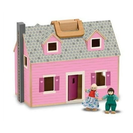 Melissa and doug carry dollhouse sale