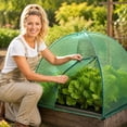 thumbnail image 6 of Plant Covers Freeze Protection,Plant Protector and Cover,Plant Protection Tent,Protecting Fruit Tree Potted Plants and Shrub from Freezing Animals Eating, 22x22x22Inch, 6 of 8