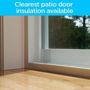 3M Indoor Patio Door Window Insulation Kit, 1-Door Kit, Fits 6 ft 8 in x 9 ft Patio Door