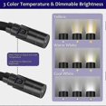 thumbnail image 2 of Luz de lectura LED recargable para leer en la cama, mantiene los brazos libres., 2 of 5