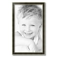 thumbnail image 2 of ArtToFrames 16" x 27" Black Panel With Silver Lip Picture Frame, 16x27 inch Multi Wood Poster Frame (WOM-5093),  Pack, 2 of 7