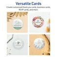thumbnail image 3 of Avery Printable Round Cards, 3" Diameter, Glossy White, 150ct, 3 of 8