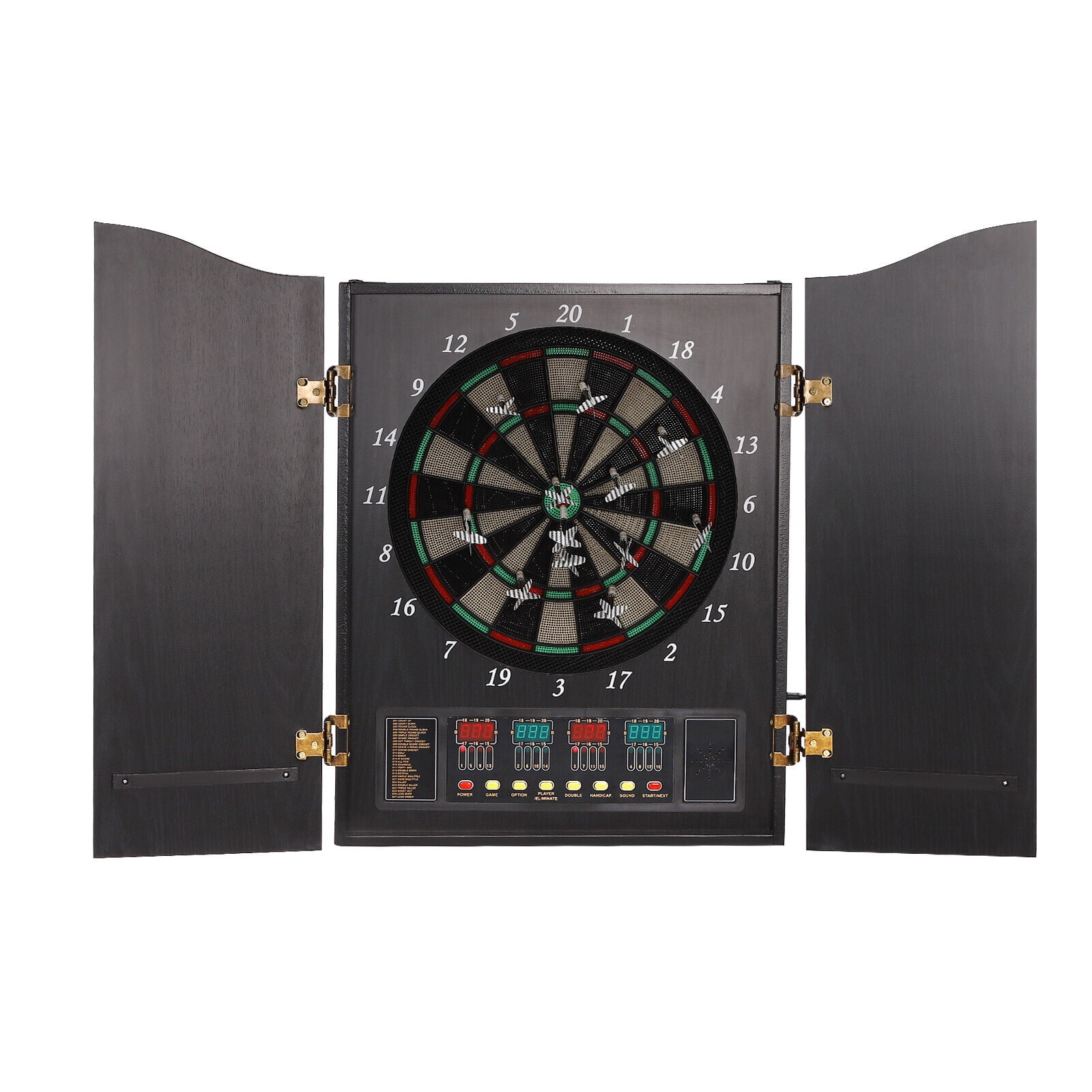 Dartboard Cabinet Set Dart Board Electronic Scoreboard Dart Machine Cabinet
