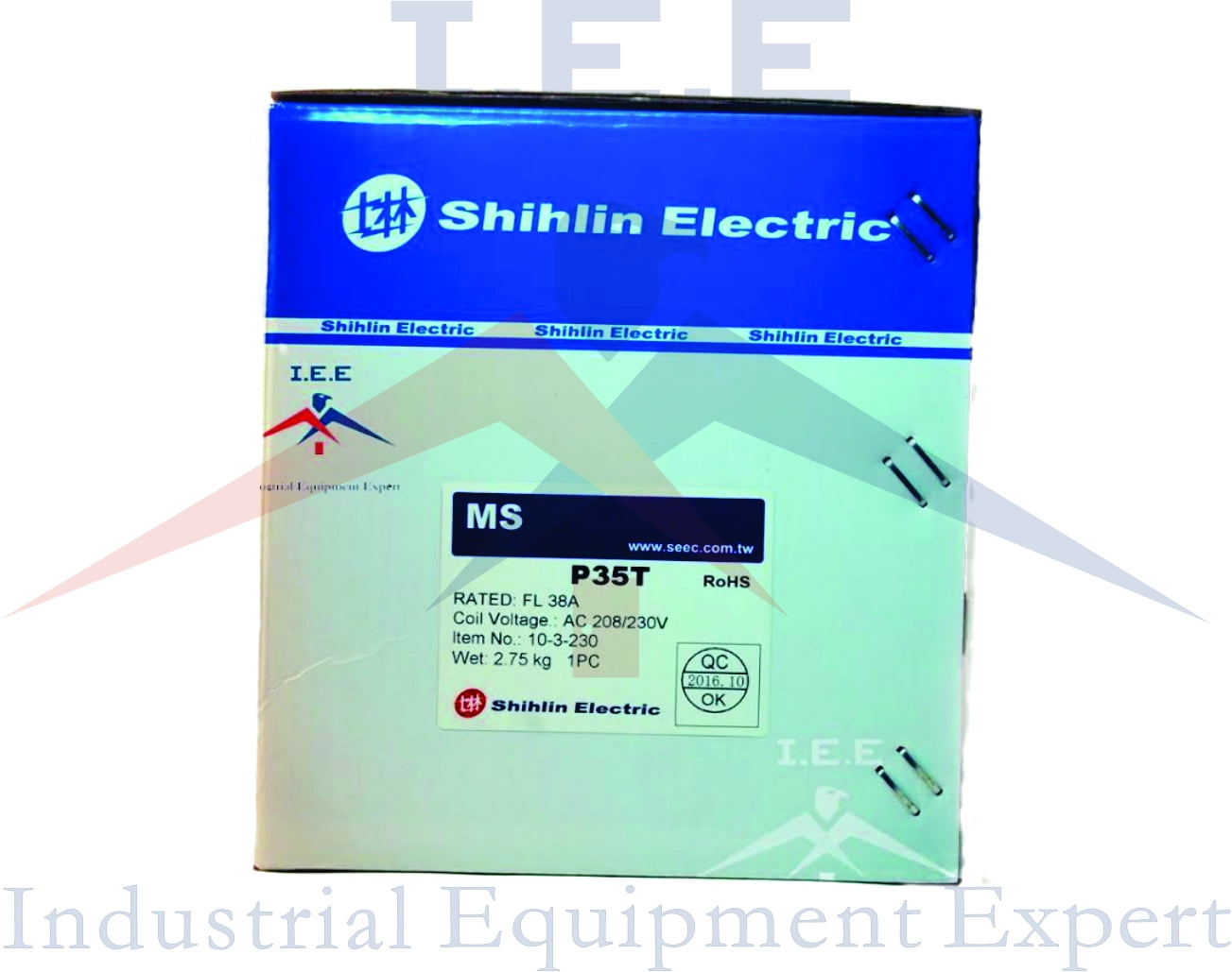 Shihlin Magnetic Motor Starter 5HP 34Amp 230V ON/OFF Button Single Phase 