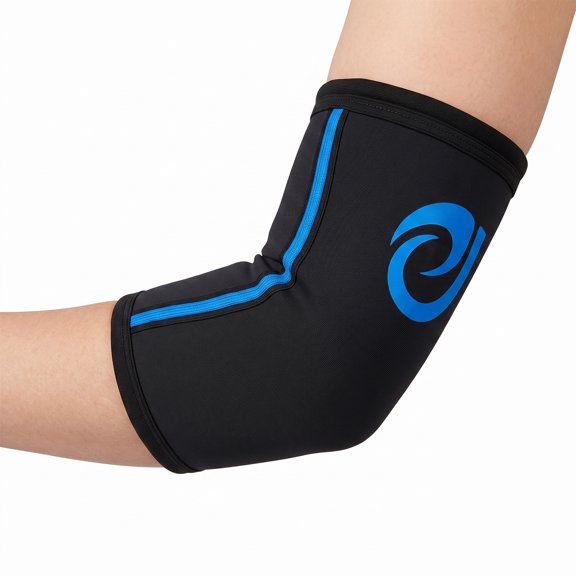 Nvorliy Elbow Brace for Tendonitis, Tennis Elbow and Golfers Elbow Support, Adjustable Compression Sleeve for Men and Women - M