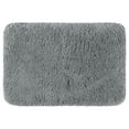 thumbnail image 1 of REGALWOVEN Alfombra de baño antideslizante suave y peluda para baño gris 20" x 32", 1 of 6