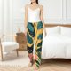 thumbnail image 4 of Fotbe Cat Hiding In Potted Plants Pantalones de Pijama para Mujer, Pantalones de Dormir, Pantalones Pj con Cordón y Bolsillos-X-Large, 4 of 6