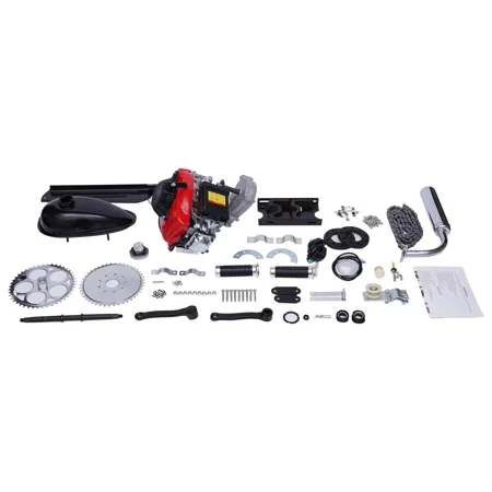 UPC: 0733835957965 | TFCFL 4 Stroke Engine 49CC 4-Stroke Gas Petrol Motorized Bicycle Kit Bike Engine Motor Scooter Kit
