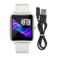 thumbnail image 1 of Reloj deportivo Bluetooth Pulsera inteligente 12 modos deportivos IP68 Banda inteligente impermeable Gris espacial, 1 of 9