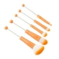 thumbnail image 4 of Kit de brochas de maquillaje de 5 piezas, brochas cosméticas, regalos con fibra suave, brochas de maquillaje portátiles con cuentas, herramienta de, 4 of 9